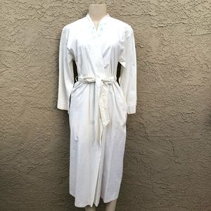 Vintage Halston 100% Cotton Robe